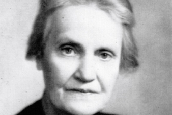 black and white portrait and close up of Frankie Lawrence Griffin Merson's face